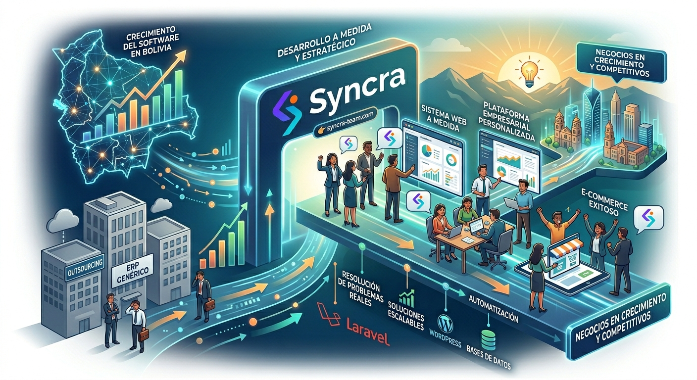 Empresas desarrolladoras de software en Bolivia y cómo elegir la mejor para tu negocio