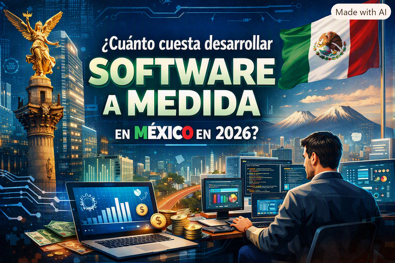 ¿Cuánto cuesta desarrollar software a medida en México en 2026?