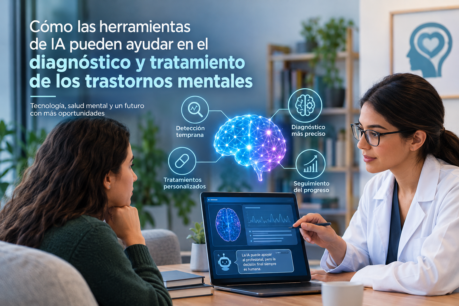 Inteligencia artificial y salud mental: una charla sobre el futuro del diagnóstico y tratamiento psicológico